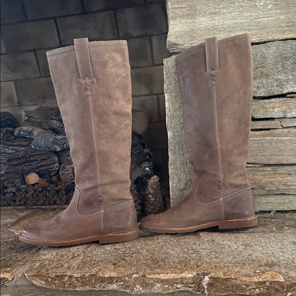 Frye Brown Over the Knee Boots - Picture 8 of 10